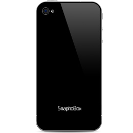 iPhone4・4S バックパネル カラーカスタム ノーマルブラック