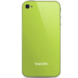 iPhone4・4S バックパネル カラーカスタム グリーン