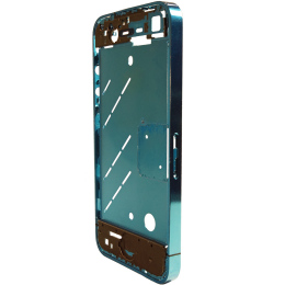 iPhone 4・4S ミドルフレーム メタリックカスタム ブルー